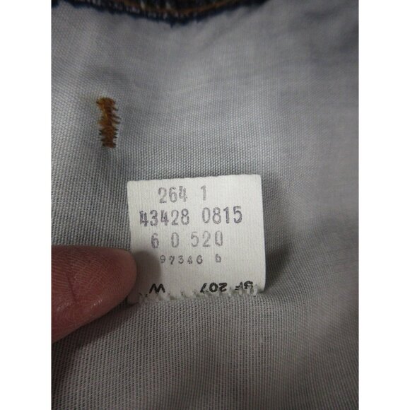 VINTAGE Levis Jeans 38X31 Bootcut Denim Orange Tab Western Pants NEW - Picture 9 of 10